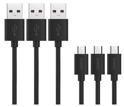 3er Pack Micro USB Daten- & Ladekabel ab 3,99€ 3er Pack Micro USB Daten & Ladekabel ab 3,99€
