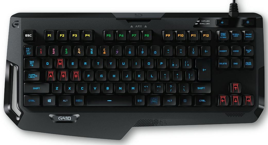 Logitech G410 Atlas Spectrum Gaming Tastatur für 64,90€ (statt 73€)