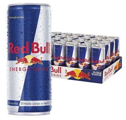 24 Dosen Red Bull (je 250ml) für 22,84€€ inkl. VSK