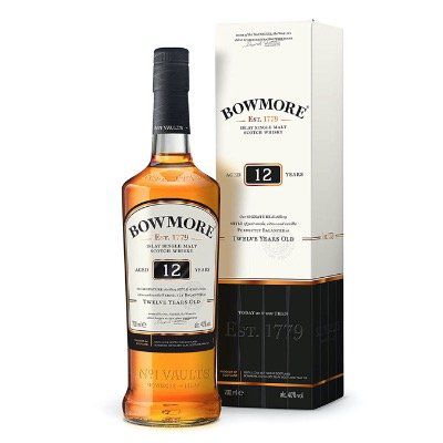 Bowmore 12 Jahre Islay Single Malt Scotch Whisky, 0.7l für 28,030€ (statt 35€)