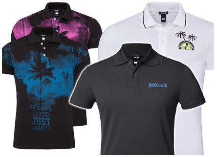 Just Cavalli Poloshirts in verschiedenen Farben für je 16,99€ (statt 28€)