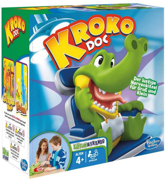 Hasbro Kroko Doc   Spiel für Erwachsene und Kinder für 15,39€ (statt 21€)