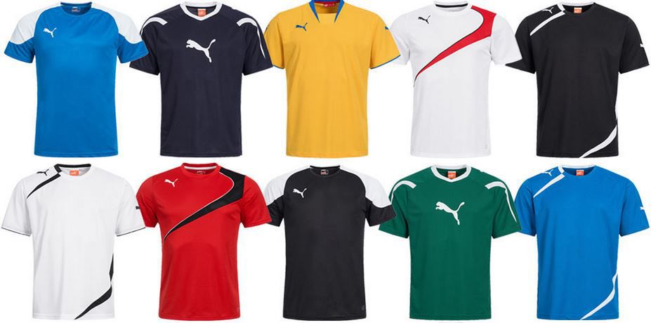 PUMA Herren Fussball Trikots bis Größe 3XL für je 8,79€ (statt 20€)