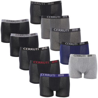 10er Pack Cerruti Boxershorts für 19,99€