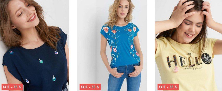 Orsay: 30% EXTRA Rabatt auf bereits reduzierte T Shirts & Blusen