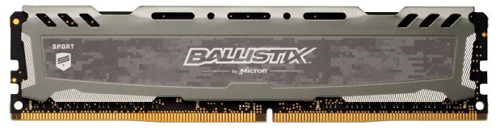 Crucial Ballistix Sport LT 8GB 2400 MHz DDR4 RAM für 29€ (statt 35€)