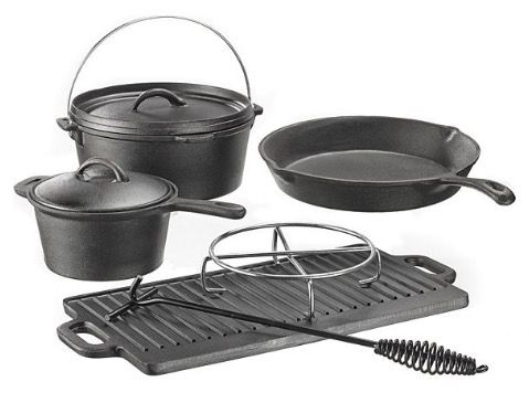 El Fuego AY 466 Dutch Oven Set 7 teilig für 54,94€ (statt 65€)