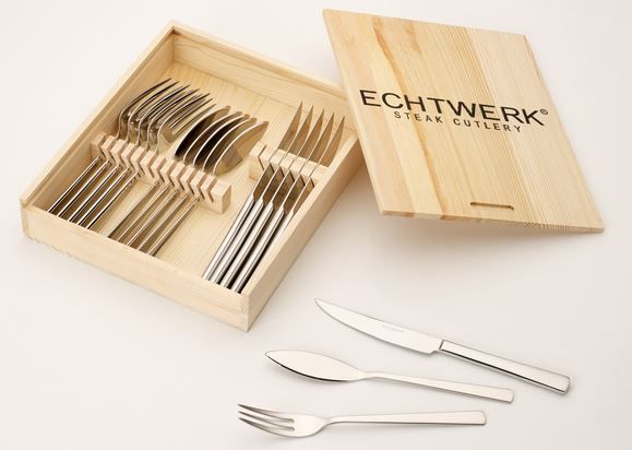 Echtwerk SARRE - 18 tlg. Steak- und Fischbesteck-Set für 30€ (statt 40€) Echtwerk SARRE 18 tlg. Steak und Fischbesteck Set für 30€ (statt 40€)