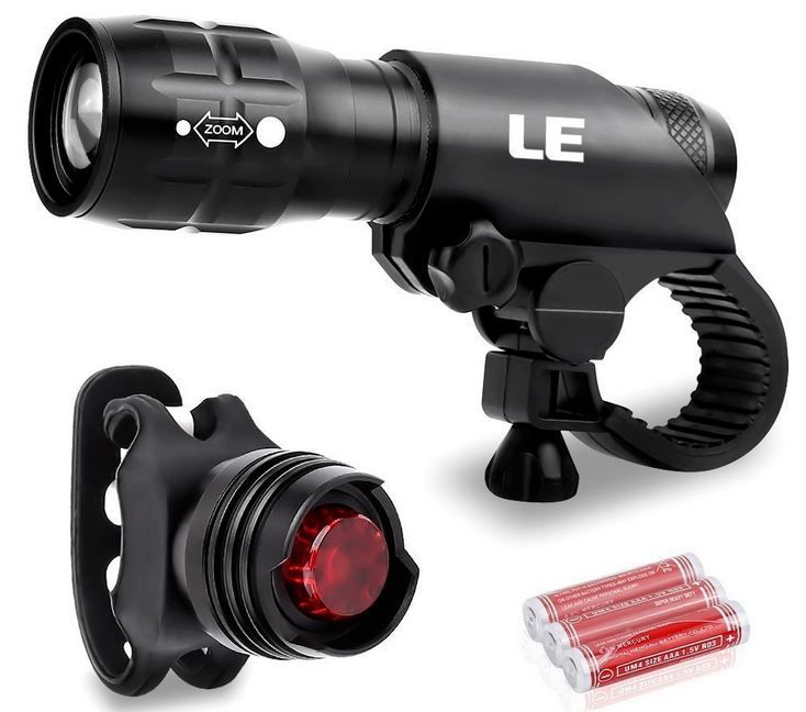 LE CREE - LED Taschenlampen Set mit Fahradhalterung für 11,99€ LE CREE LED Taschenlampen Set mit Fahradhalterung für 11,99€