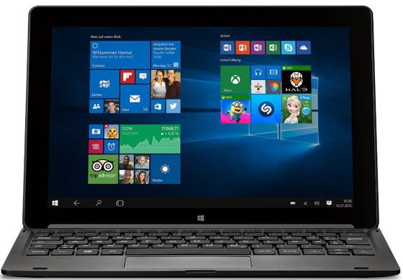 Medion S1219T 2-in-1 Convertible (10 Medion S1219T 2 in 1 Convertible (10, 64GB/2GB, Win 10) für nur 199€