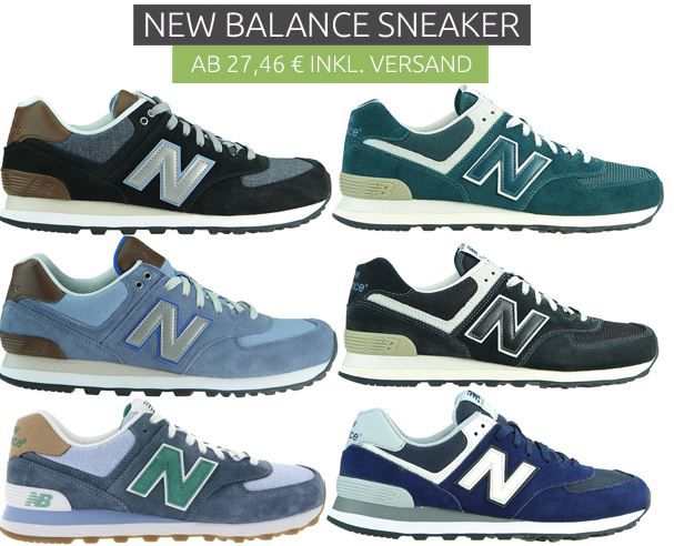 New Balance Sale - Sneaker für Damen und Herren schon ab 27,46€ New Balance Sale - Sneaker für Damen und Herren schon ab 27,46€