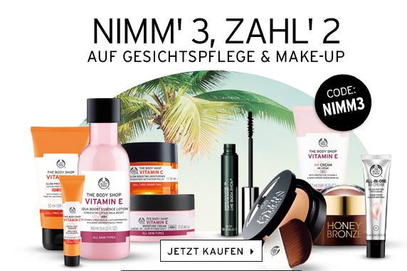 The Body Shop: 25% extra Rabatt auf alles