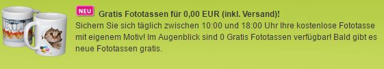 lich 100 Fototassen Mit Wunschmotiv Gratis