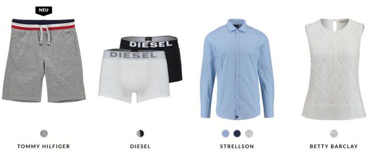 Bis zu 70% Rabatt im engelhorn Final Sale   z.B. 3er Set Diesel Boxershorts für 28,85€ (statt 36€)