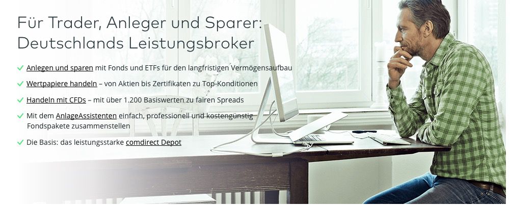 Kostenloses comdirect Depot mit 100€ Prämie + 50€ Amazon.de Gutschein*   keine Schufa Abfrage!