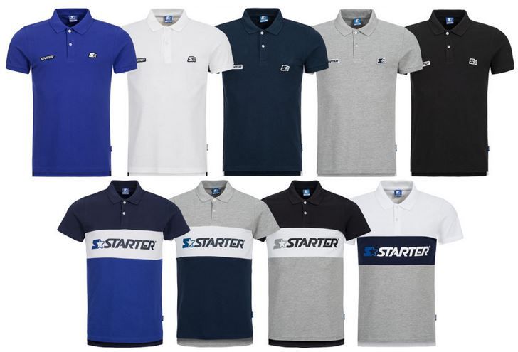 STARTER Herren Poloshirts bis XL für je 9,99€ (statt 16€)