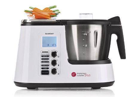 Silvercrest Monsieur Cuisine Plus Küchenmaschine mit Kochfunktion ab 89,96€ (statt neu 204€)