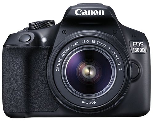 CANON EOS 1300D Spiegelreflexkamera + EF S 18 55mm + TAMRON AF 70 300mm Objektiv für nur 351€ (statt 431€)