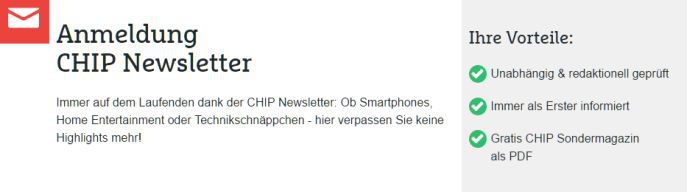 Chip Sonderheft NAS und Heimnetzwerk kostenlos (statt 9,95€)