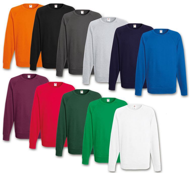 2er Pack Fruit of the Loom Herren Sweatshirts für je 18,99€ 2er Pack Fruit of the Loom Herren Sweatshirts für je 18,99€