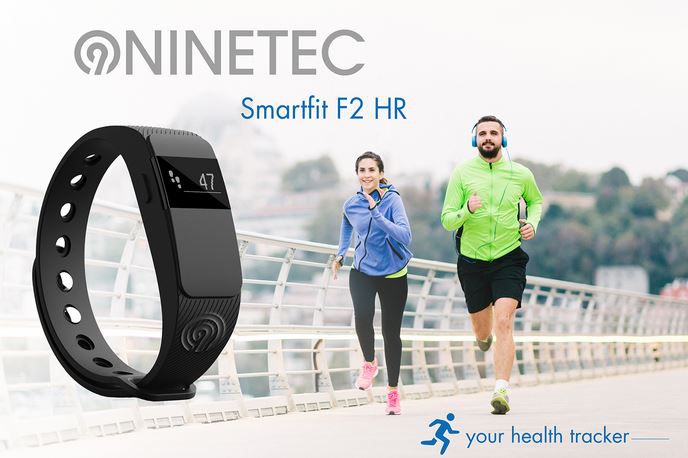 NINETEC Smartfit F2HR Fitnesstracker für 19,99€ (statt 50€) + Ersatzband