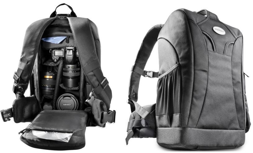 mantona Trekking DSLR u. Systemkamera Fotorucksack für 37,99€ (statt 55€)