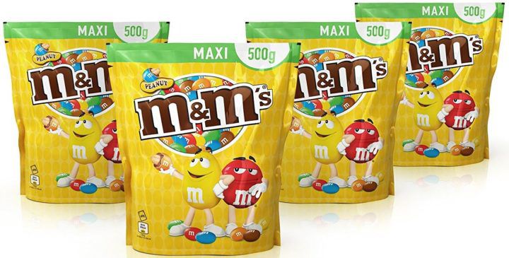 M&Ms Peanut   2kg (4 x 500g) Beutel ab 12,83€