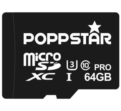 64GB Poppstar microSDXC Speicherkarte Class 10 inkl. SD Adapter für 9,99€ (statt 17€)