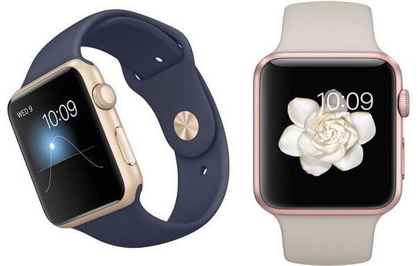 Apple Watch 42mm in Rosegold (Stein) & Mitternachtsblau mit Sportarmband für je 264,95€ (statt 349€)