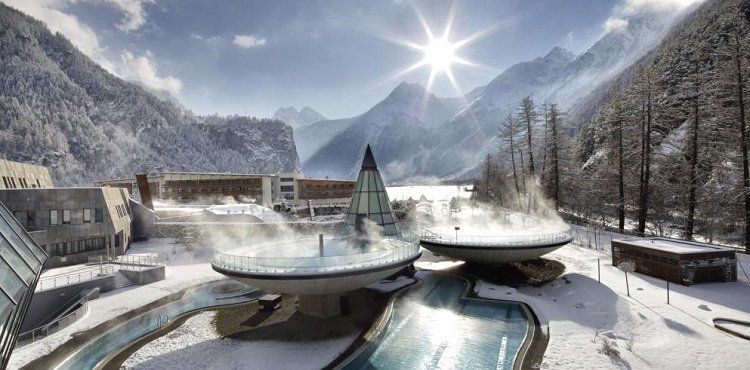 ÜN im 4*S Hotel & Thermenresort AQUA DOME im Ötztal ab 129€ p.P.