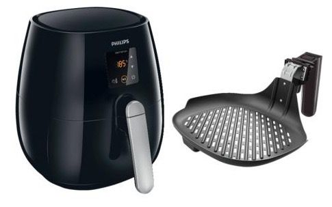 Philips HD9236/20 Heißluftfritteuse + Grillpfanne für 129,99€ (statt 178€)