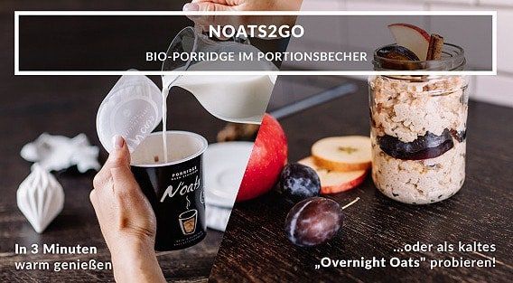 mymuesli Noats2go Angebote bei vente privee   z.B. 12 x Noats2go Klassisch Pur für 10,90€