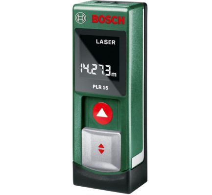 Bosch DIY PLR 15  digitaler Laser Entfernungsmesser mit sehr guten Bewertungen für nur 33,87€