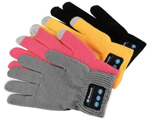 Touchscreen Handschuh mit Bluetooth, Mikrofon & Lautsprecher für 5,65€