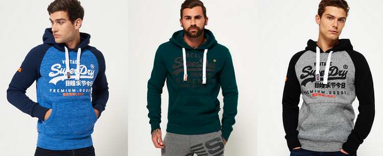 20% Rabatt auf Hoodies bei Superdry   keine Versandkosten