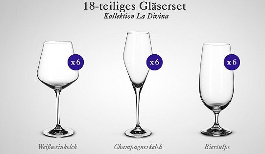 Villeroy & Boch Gläser , Besteck  & Tellersets bei vente privee   z.B. 4 Villeroy & Boch Dune Pastateller für 45,99€ (statt 55€)