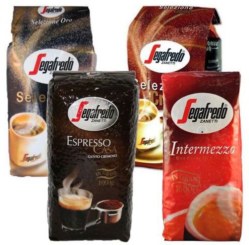 4kg Segafredo Kaffee Probierpaket (Bohnen) für 37,94€ (statt 46€)