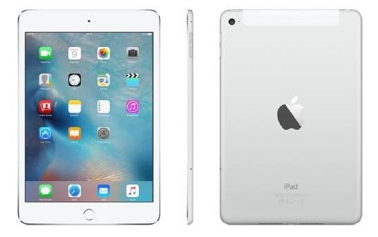 iPad mini 4 Wi Fi 128GB in Spacegrau und Silber für 299€ (statt 379€)