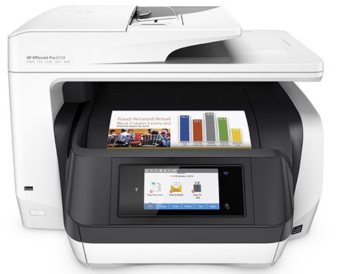 HP Officejet Pro 8720 Tintenstrahl Multifunktionsdrucker für 139€ (statt 158€)