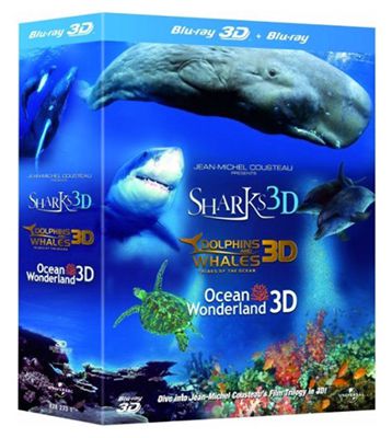 Jean Michel Cousteaus Film Trilogy in 3D für 7,19€ (statt 14€)