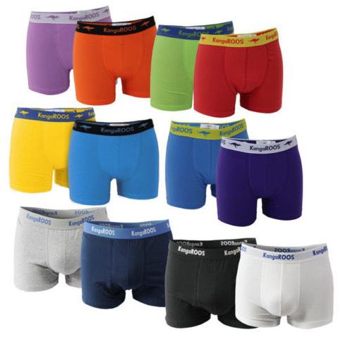 10er Pack KangaROOS Boxershorts für 26,99€ (statt 32€)