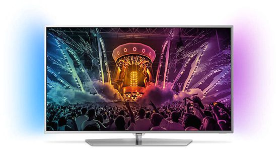 Philips 49PUS6551   49 Zoll UHD Fernseher mit 2 seitigem Ambilight für 666€ (statt 834€)