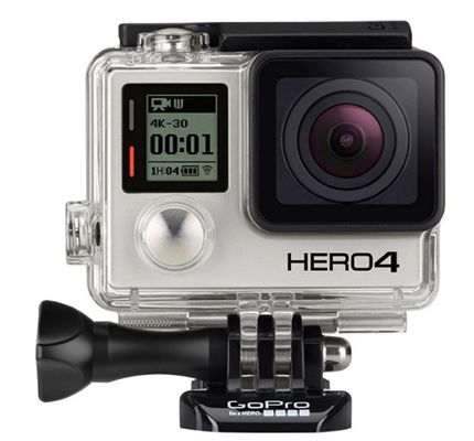 GoPro HERO 4 Silver   Actionkamera mit WiFi (refurb.) für nur 197,91€ (statt 286€)