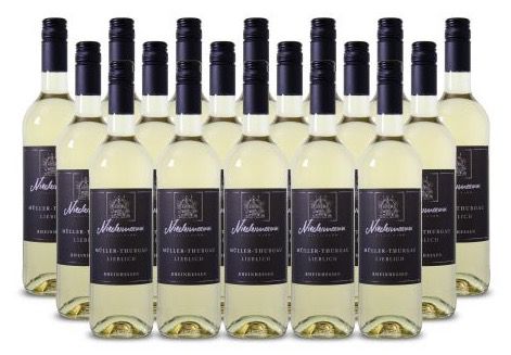 18 Flaschen Niedermann Müller Thurgau Weißwein für 49,99€