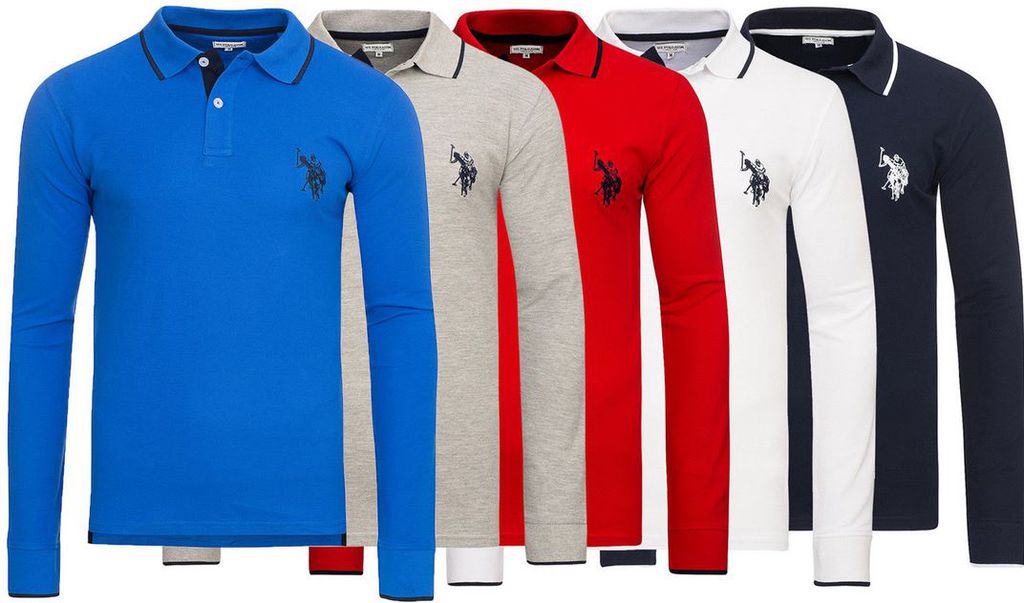 U.S. POLO ASSN.   Herren Polo Langarmshirts für je nur 19,99€ (statt 30€)