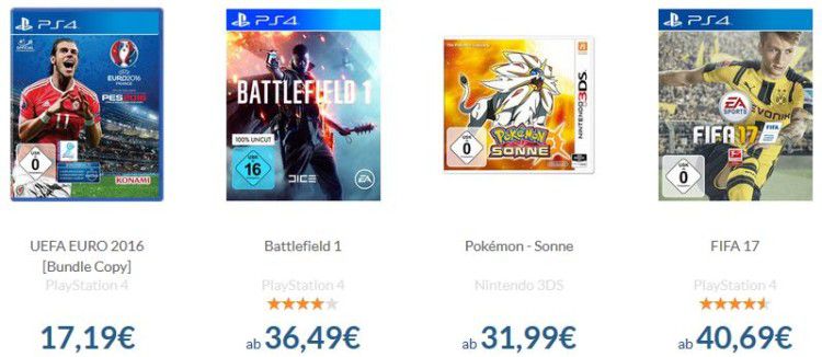 Nur heute! 20% auf gebrauchte Spiele bei reBuy