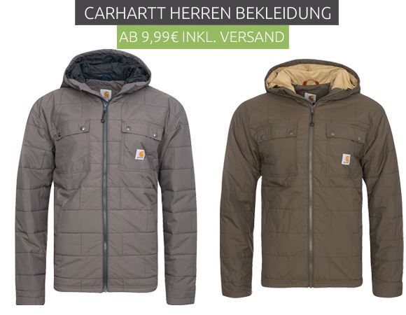 Carhartt Herren Hemden und Jacken ab 9,99€