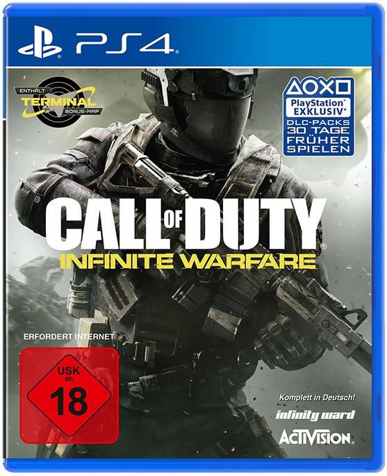Call of Duty: Infinite Warfare (Standard Edition) [Xbox One, PS4] für je 20,30€ (statt 25€)