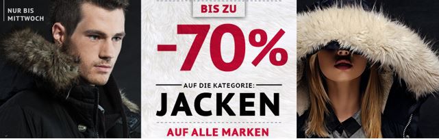 Hoodboyz mit 70% Rabatt auf alle Jacken   auch auf bereits reduzierte! 