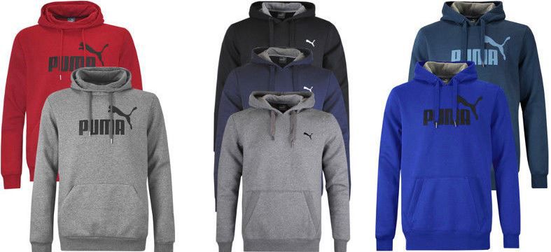 PUMA Herren Hoodies mit Big und Small Logo für 26,95€